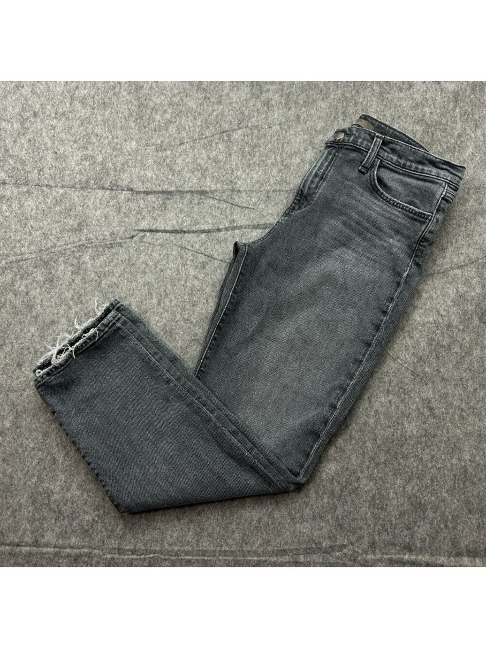 Joe's Jeans Lara Mid Rise Cigarette Ankle Women's Size 30 Gray Denim